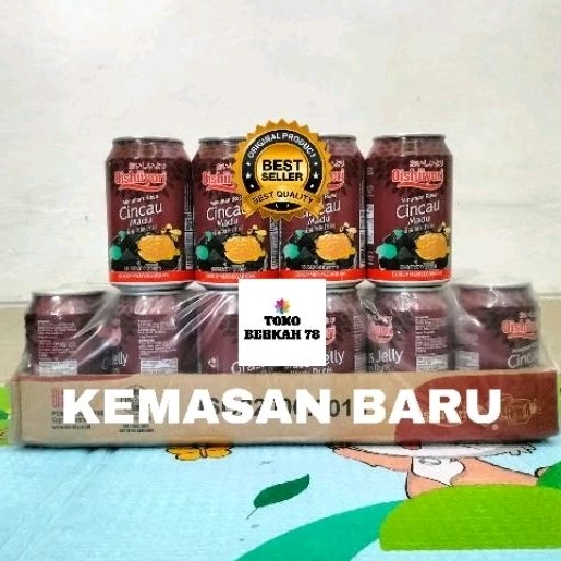 

Oishiiyori Minuman Rasa Cincau Madu Kaleng 300Ml ( Karton )