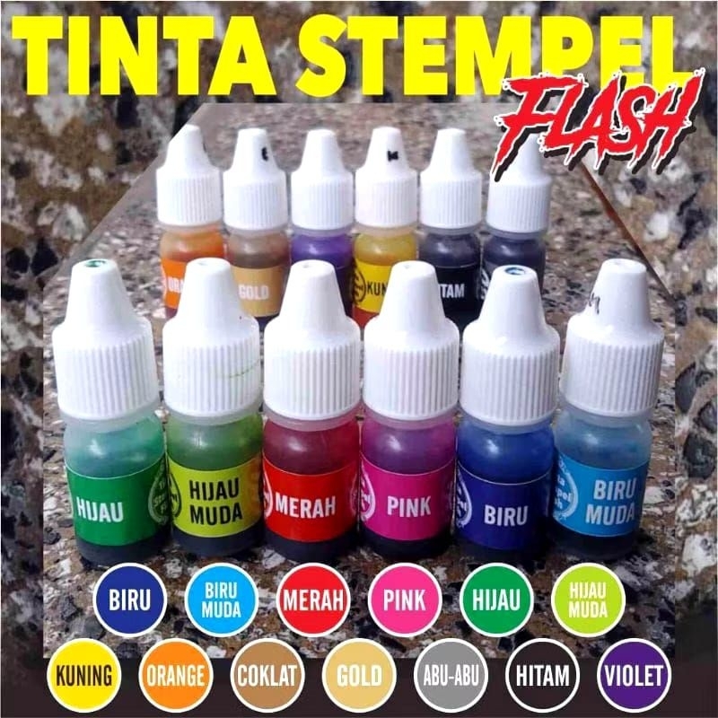 

TINTA STEMPEL FLASH PRRMIUM