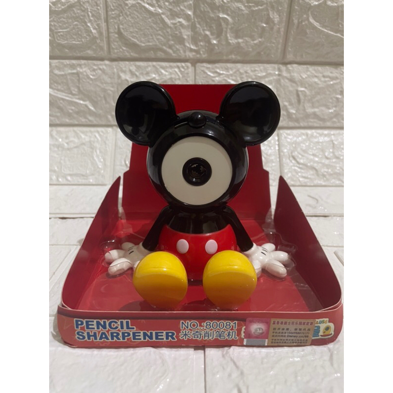 

Rautan Pensil / Pencil Sharpener Mickey Mouse Berlisensi / License