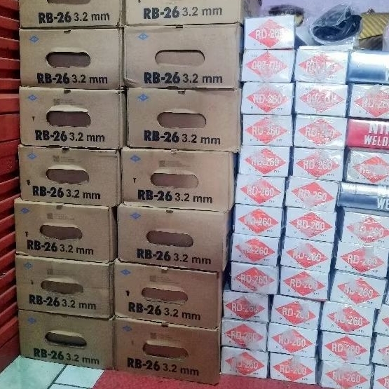 kawat las RD 260 2.6mm RD260 2,6mm nikko steel 5kg