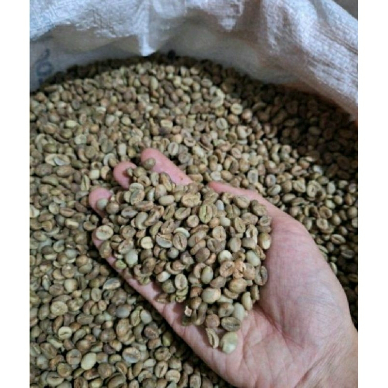 

kopi biji robusta/biji kopi mentah robusta 500 g....
