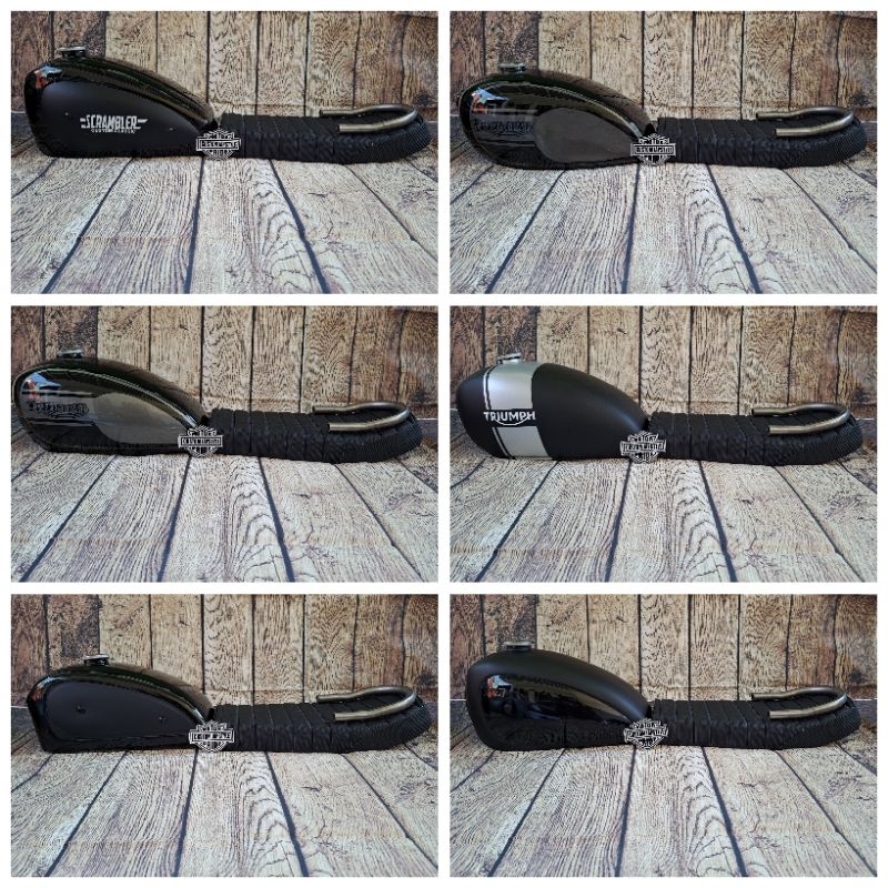 Paket Tangki Japstyle dan Jok Japstyle paket hemat motor custom japstyle dan jok motor custom japsts