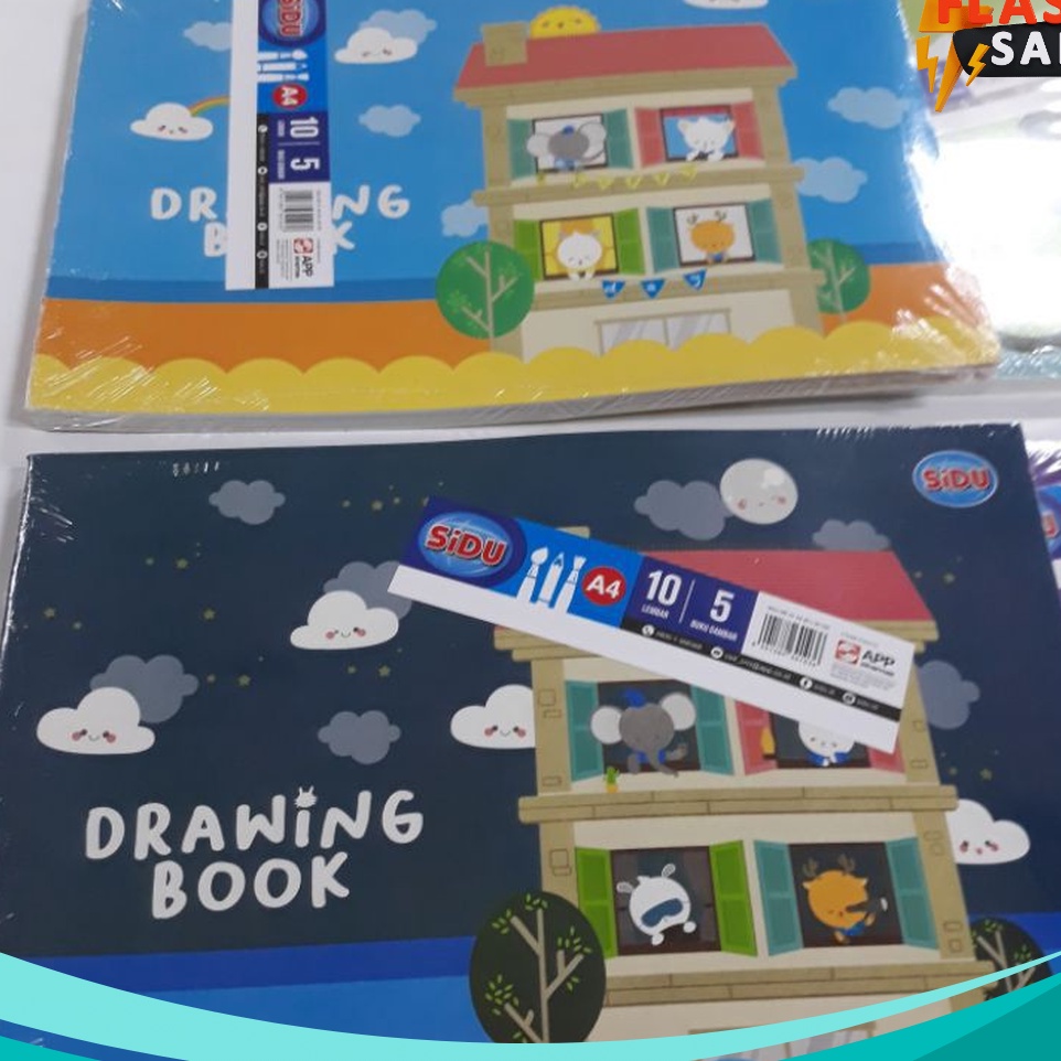 

LIMIT TERMURAH Buku Gambar A4 Sidu Drawing Book GROSIR PER PAK