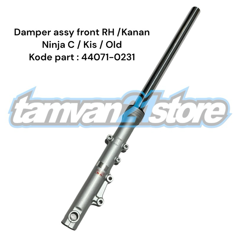AS SHOCK DEPAN ASSY BOTTOM SHOCK KANAN NINJA R SS ORIGINAL KAWASAKI