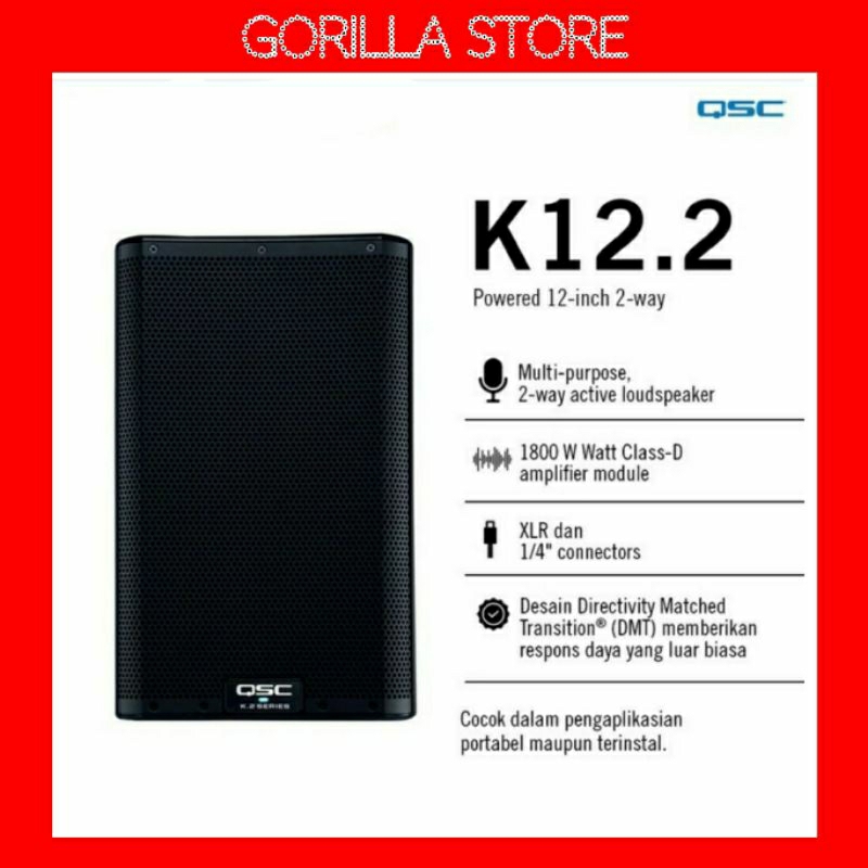 QSC K12.2 Speaker Active 12-inch