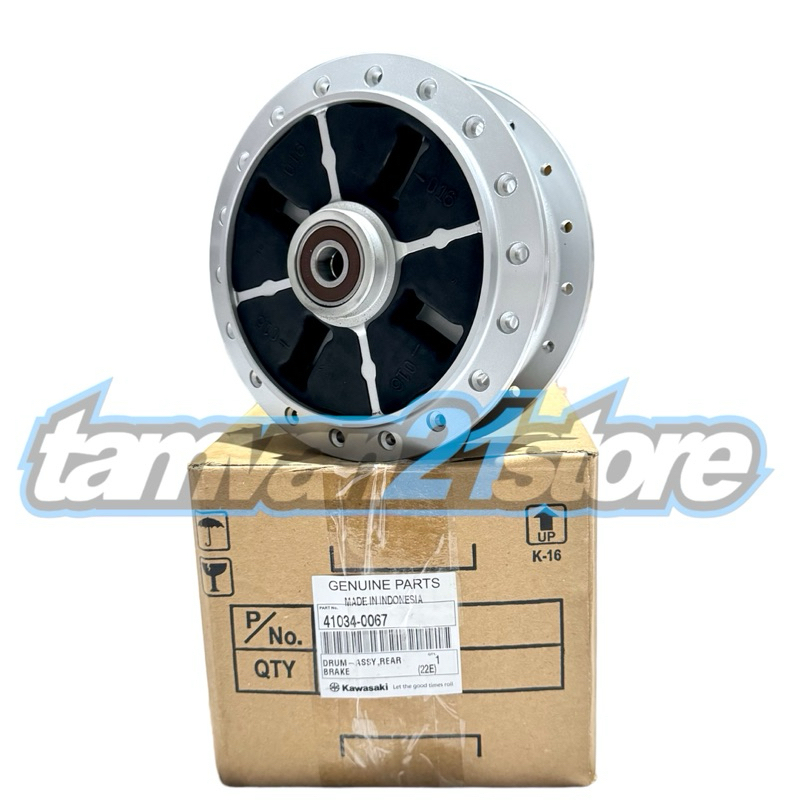TROMOL BELAKANG ASSY ZX 130 BLITZ R EDGE ORIGINAL KAWASAKI