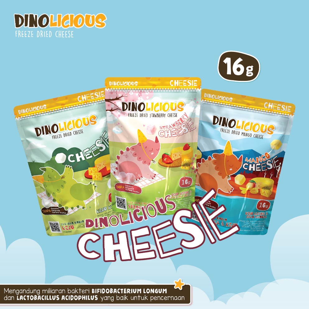 

PROMO 88 Dinolicious Cheese Fruit Cube Murah