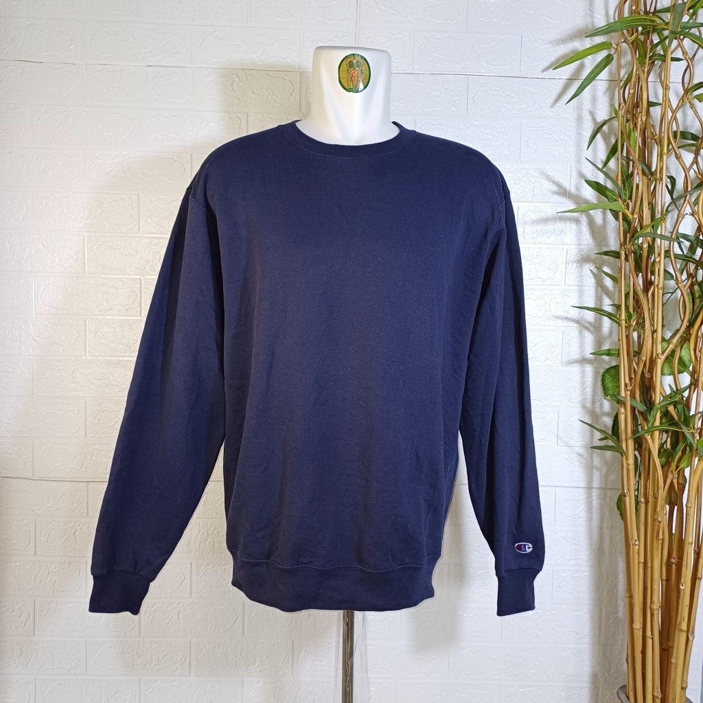 SWEATER CREWNECK CHAMPION ECO AUTHENTIC, SIZE L-XL (SECOND BRANDED) CN0196