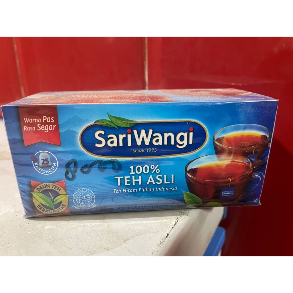 

Sariwangi 100% Teh Hitam Asli Teh Celup Membantu Kesehatan Jantung