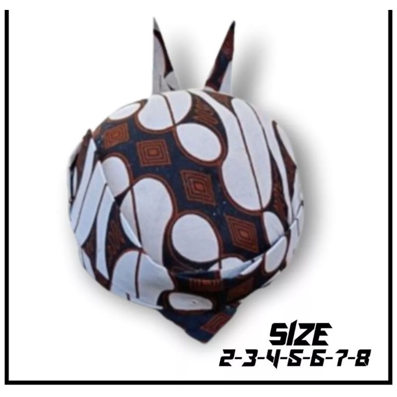 Blankon Adat Jawa timur / Blankon Cak