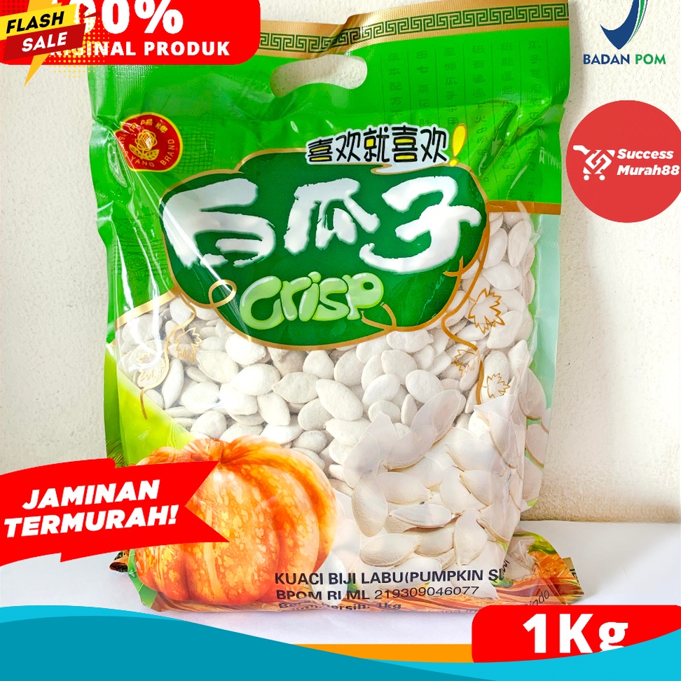 

BONANZA KUACI PUTIH BIJI 1KG LABU CRISPY HSIANG YANG BRAND