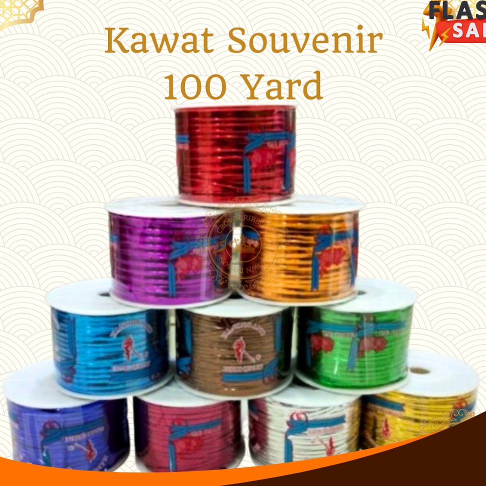 

HOT PROMO Kawat Souvenir Pita Kawat Pita Souvenir Isi 1 Yard