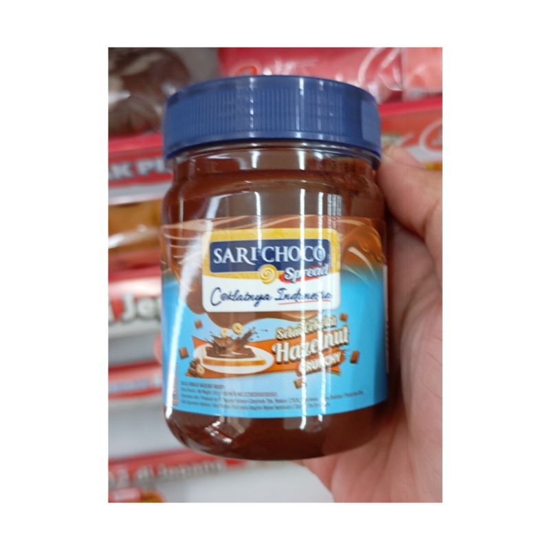 

SARI CHOCO SELAI COKELAT HAZELNUT JAR 150GR