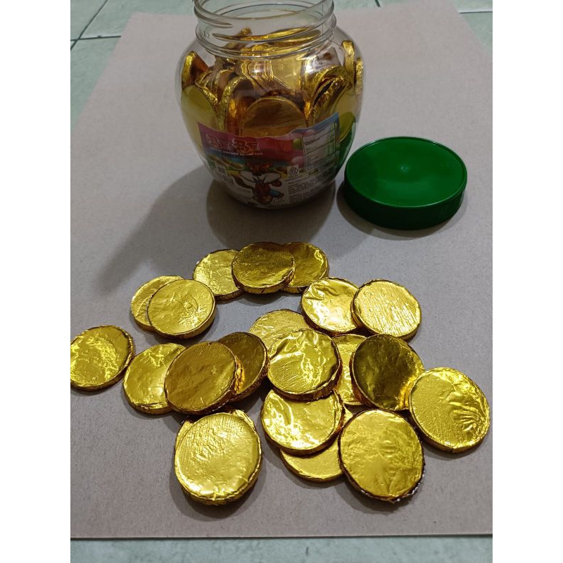 

coklat koin isi 100 pcs