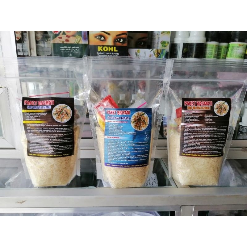 

Paket basmati plus bumbu paket nasi arab paket beras mati bumbu