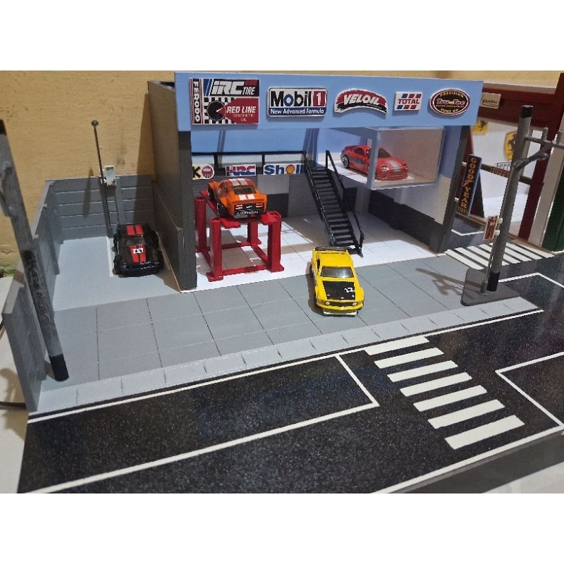 Diorama Hotwheels