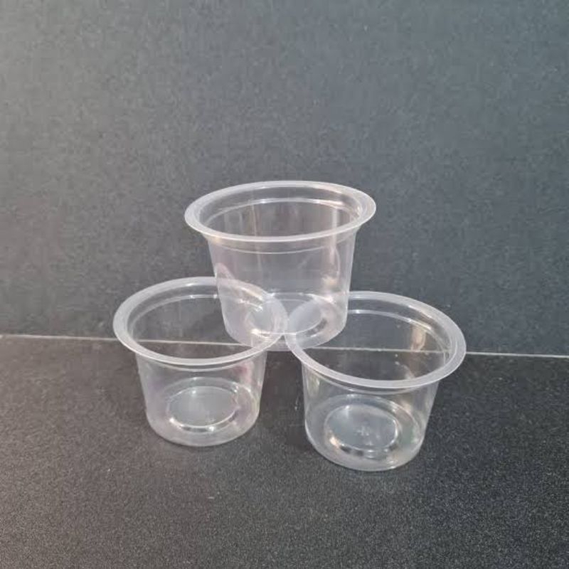 Cup Puding Jelly 65ml / Gelas Agar-Agar 65ml Zetta Puspan isi 50 Pcs