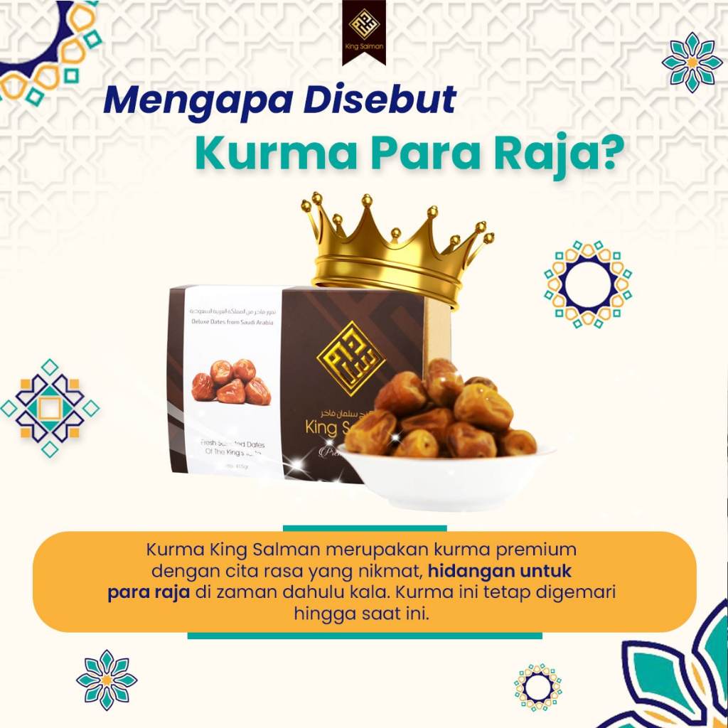 

KURMA KING SALMAN,KURMA RAJA PREMIUM,KURMA MADU VIP