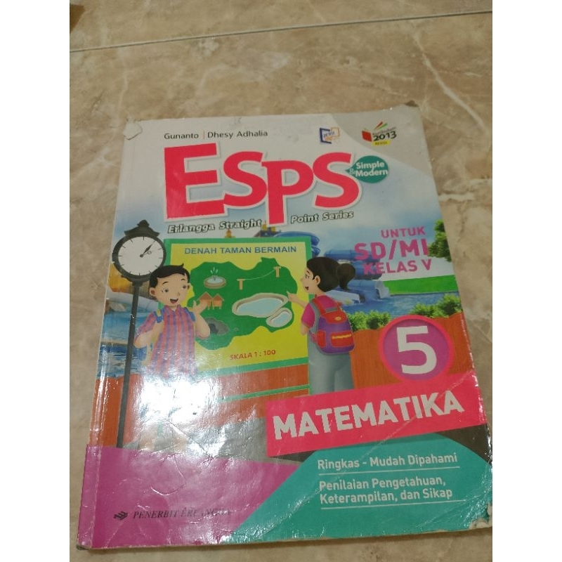 buku ESPS kelas 5 Matematika