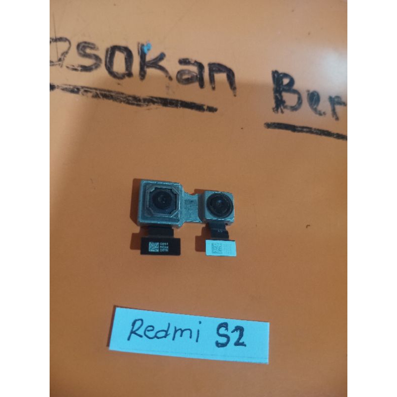 set kamera belakang redmi s2 bekas ori copotan