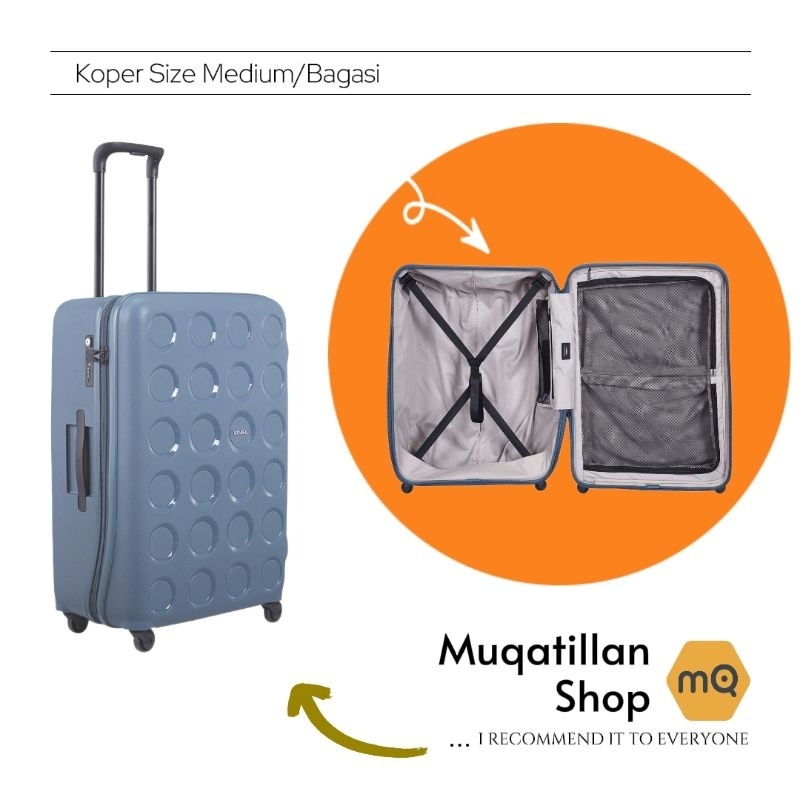 Koper Lojel Vita Hardcase Medium/26 Inch Bagasi