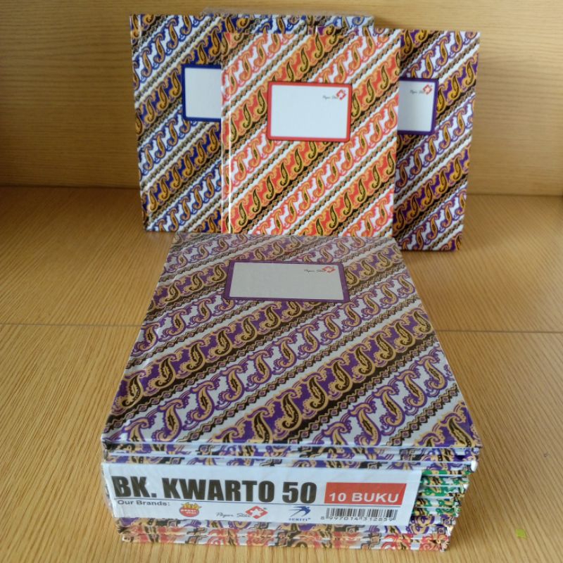 

Buku kwarto 50 paper star