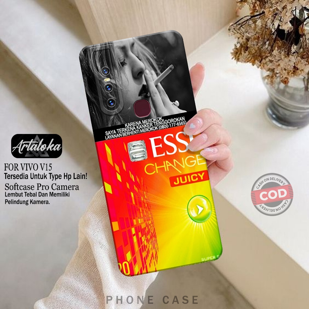 Softcase Hp VIVO V15 Fashion Case RK Case VIVO V15 Silikon TPU Pro Camera Casing VIVO V15 Cover Hp C