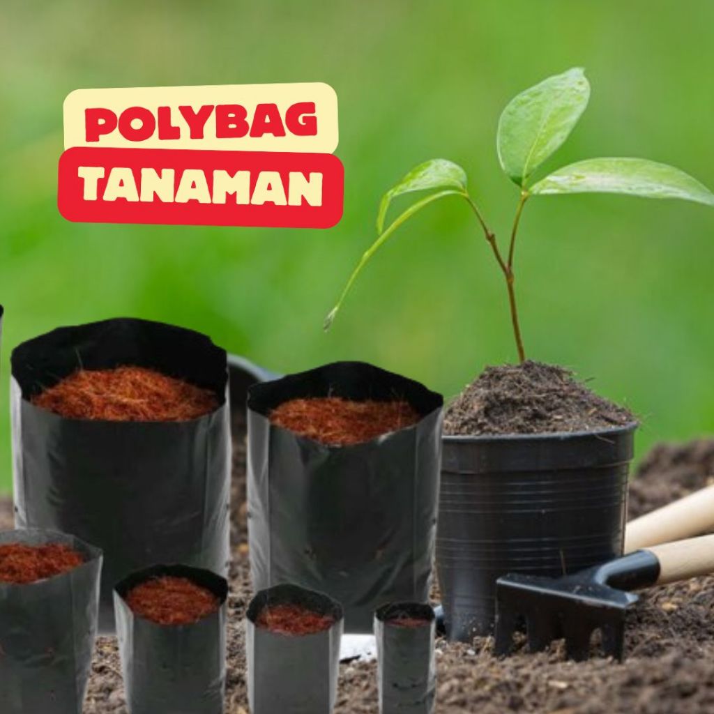 Polibag Tanaman ukuran 30x30 cm untuk semua Jenis Tanaman