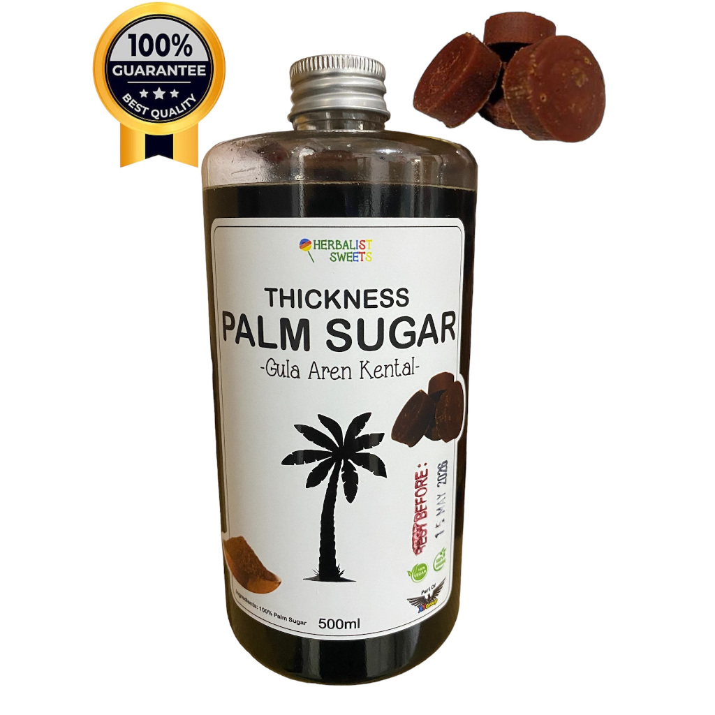 

PREMIUM THICK PALM BROWN SUGAR SYRUP SIRUP GULA AREN CAIR KENTAL 500 ML