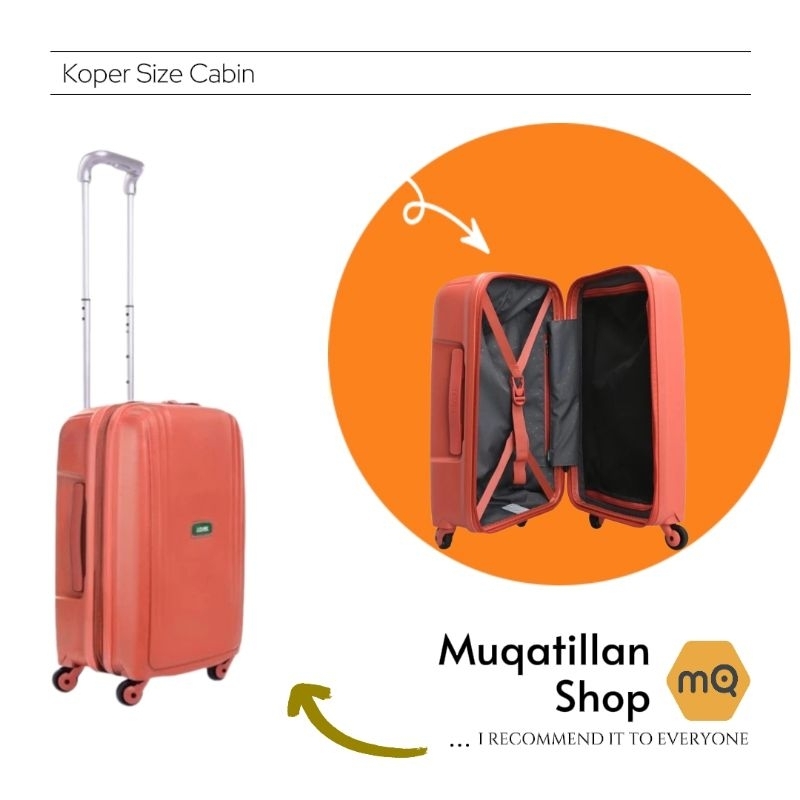 Koper Cabin Lojel Lineo size 20 inch small /Kabin
