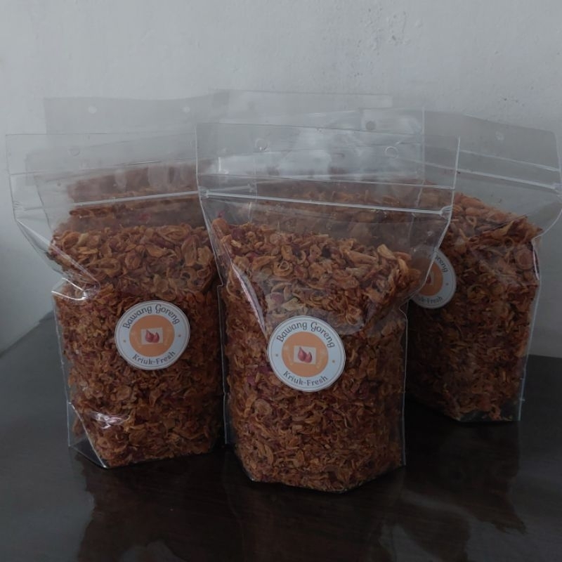 

Bawang Goreng murni Kriuk - Fresh 300gr