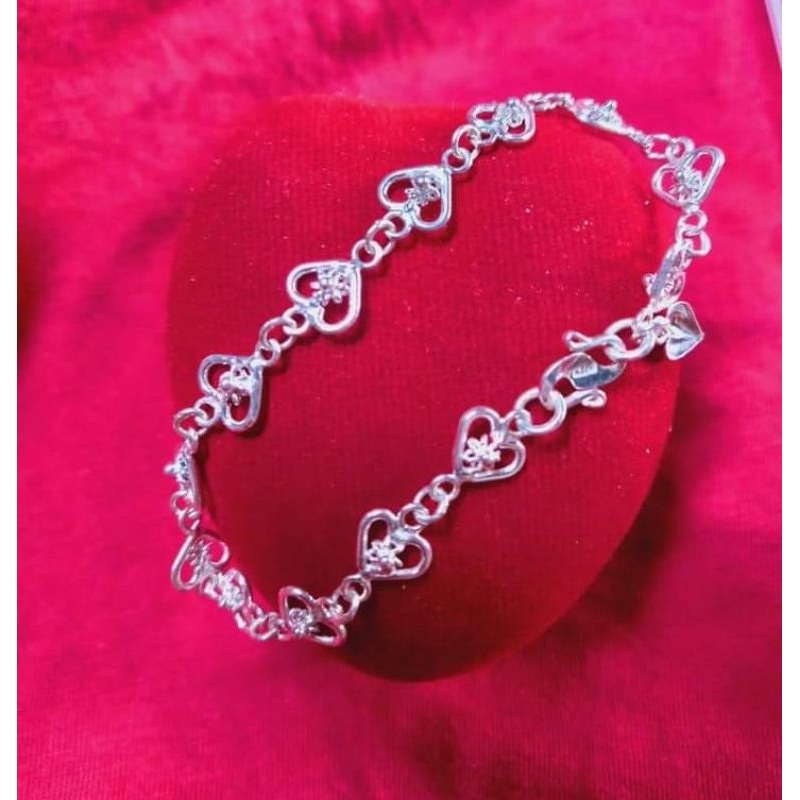 gelang dan cincin perak anak