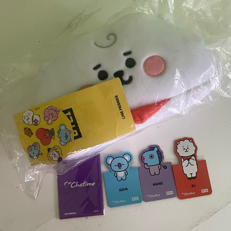 [READY] OFFICIAL POUCH RJ BT21 BTS SEOKJIN