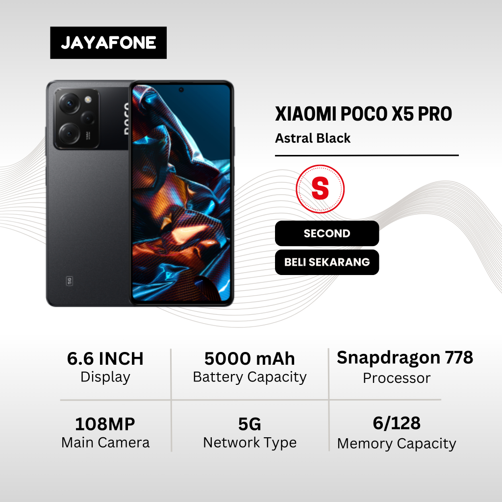 Xiaomi Poco X5 Pro 6/128 (5G) Second