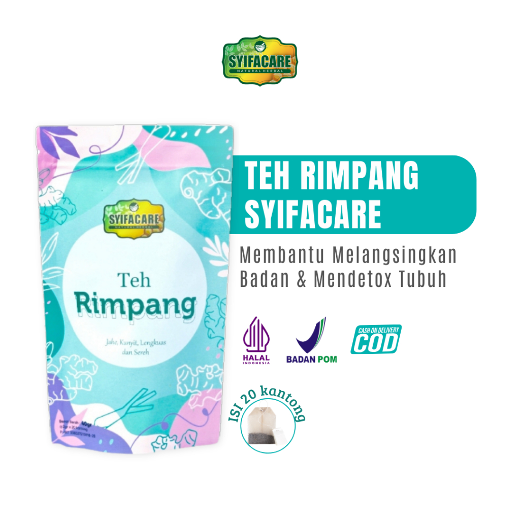 

Teh Celup Rimpang Syifacare Ala JSR Pelangsing Menurunkan Berat Badan Diet Langsing Detox