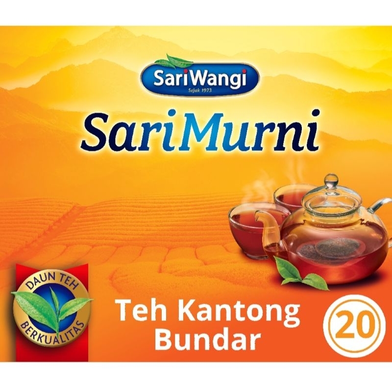 

Sarimurni Teh Kantong Bundar Isi 20 - Isi 4