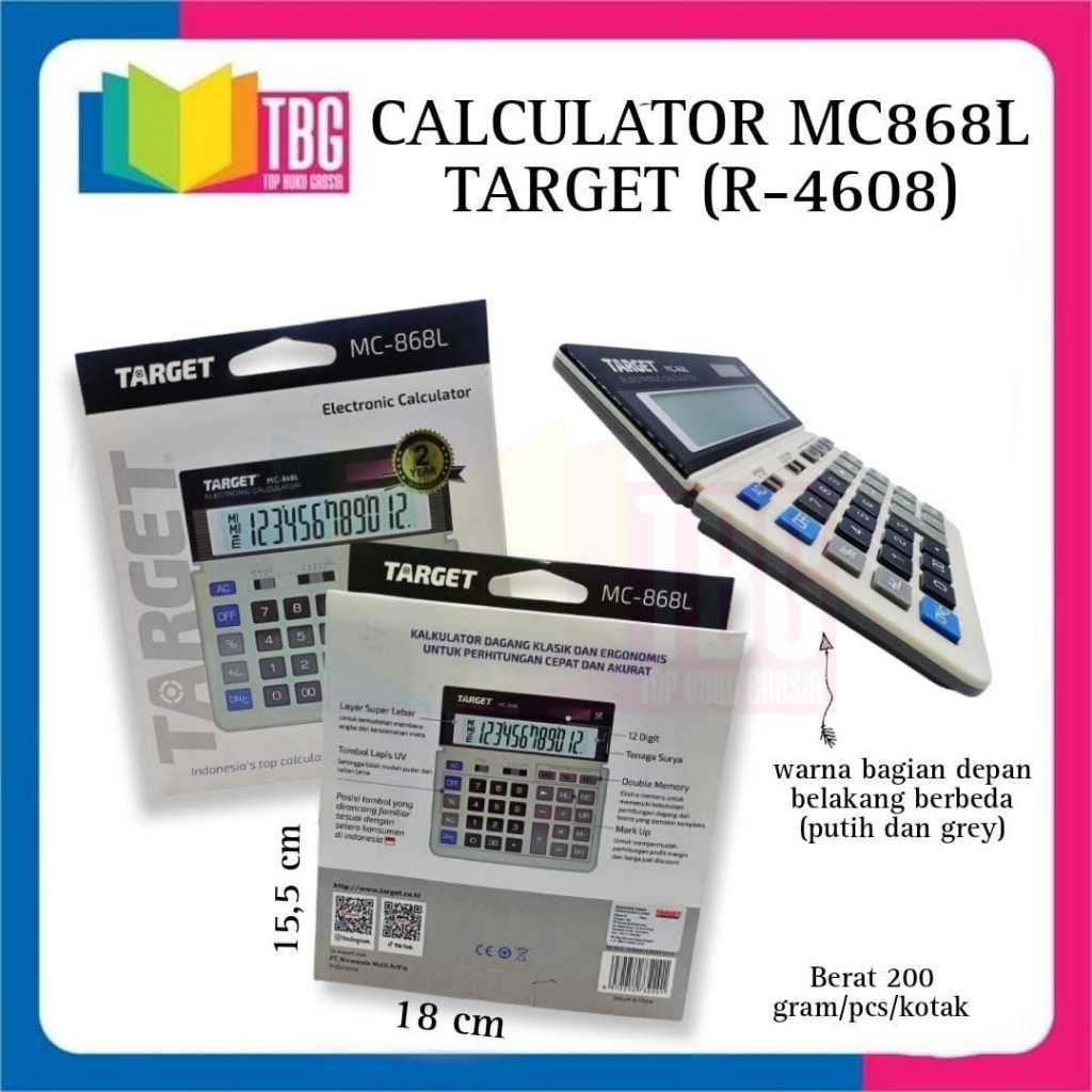 

CALCULATOR MC-868L TARGET / KALKULATOR (R-4608)