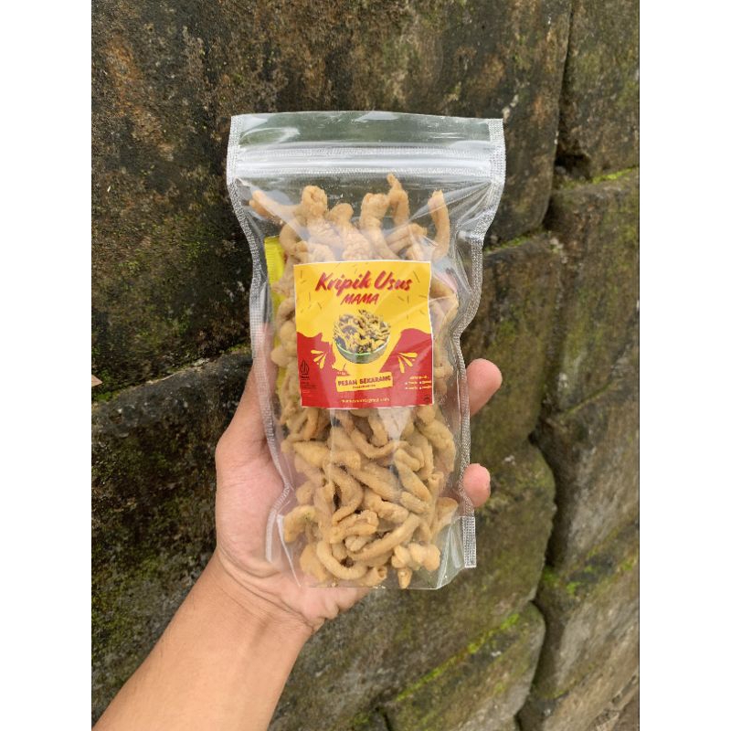 

Kripik Usus Ayam Super Kriyuk 65gr