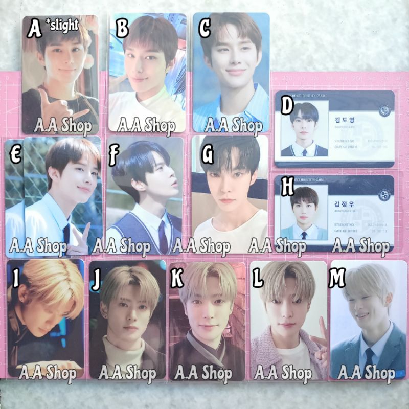 Ready (GET DISC ±1k-6k) Official Random Pack Trading Card DoJaeJung DJJ Photocard Selca Jungwoo JaeJ