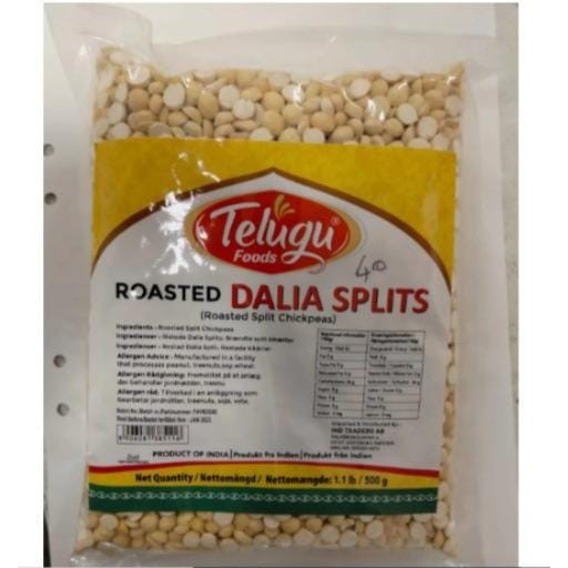 

TELUGU FOODS ROASTED GRAM SPLIT 400GM