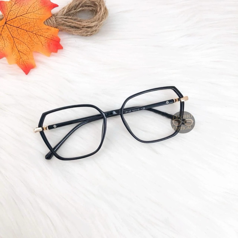 Kacamata Minus Photocromic Wanita | Frame Kacamata Antiradiasi | Frame 18130 Kacamata Minus