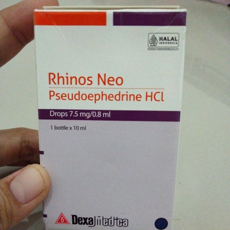 Rhinos Neo pseudoephedrine HCl ORI