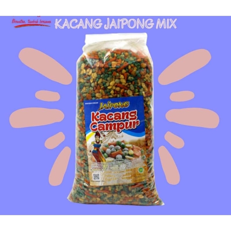 

PROMO SNACK TERMURAH!! KACANG MIX JAIPONG 1 BALL