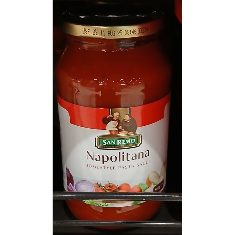 

SAN REMO Napolitana Homestyle Pasta Sauce 500g - LM