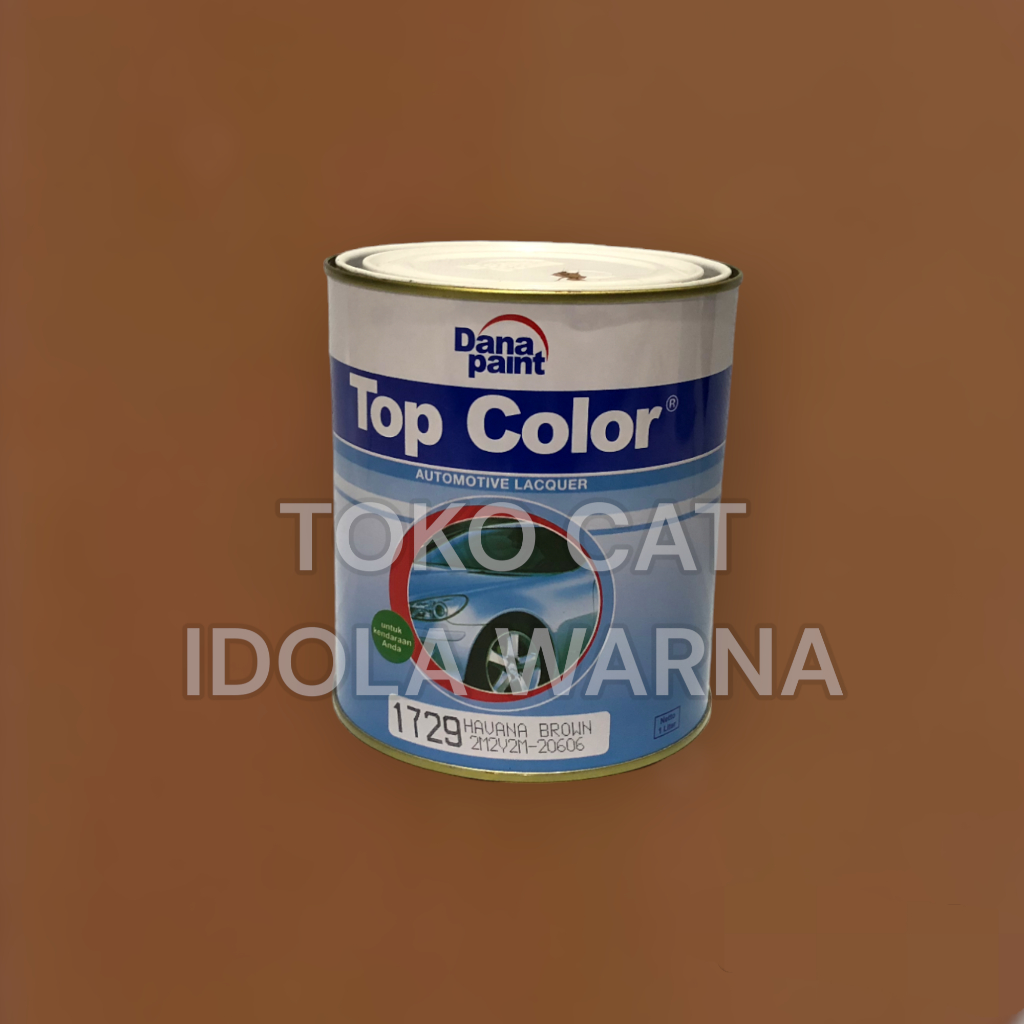 Cat SOLID/STANDAR/DUCO/NC TOP COLOR - Warna  HAVANA BROWN 1729 / Kemasan Kaleng
