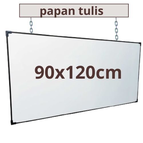 

Ndevansss - Whiteboard 90X120 / 100X120 Cm Gratis Spidol & Penghapus