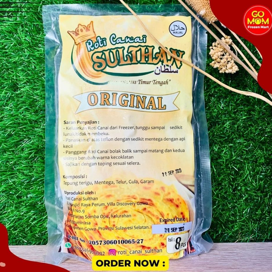 

ROTI CANAI SULTAN ISI 8