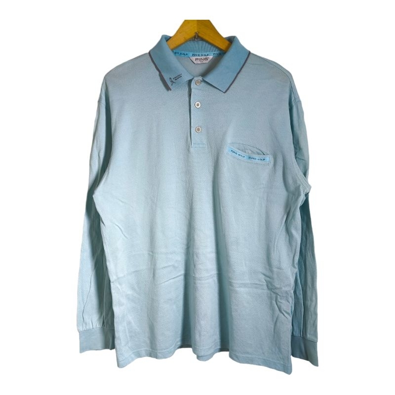 Long Sleeve polo shirt Ping golf 105