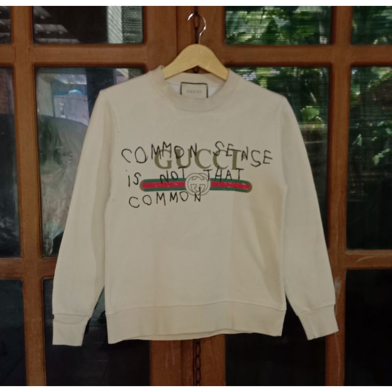 Crewneck Gucci Second Pria Wanita