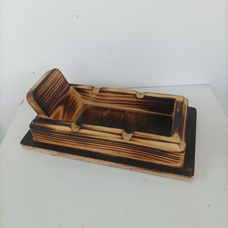 ASBAK KAYU MODEL KUBURAN